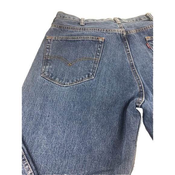 Levi's 550 Men's Jeans 38 x 34 Y2K Regular Fit Straight Leg Blue Denim Stonewash - Picture 10 of 14